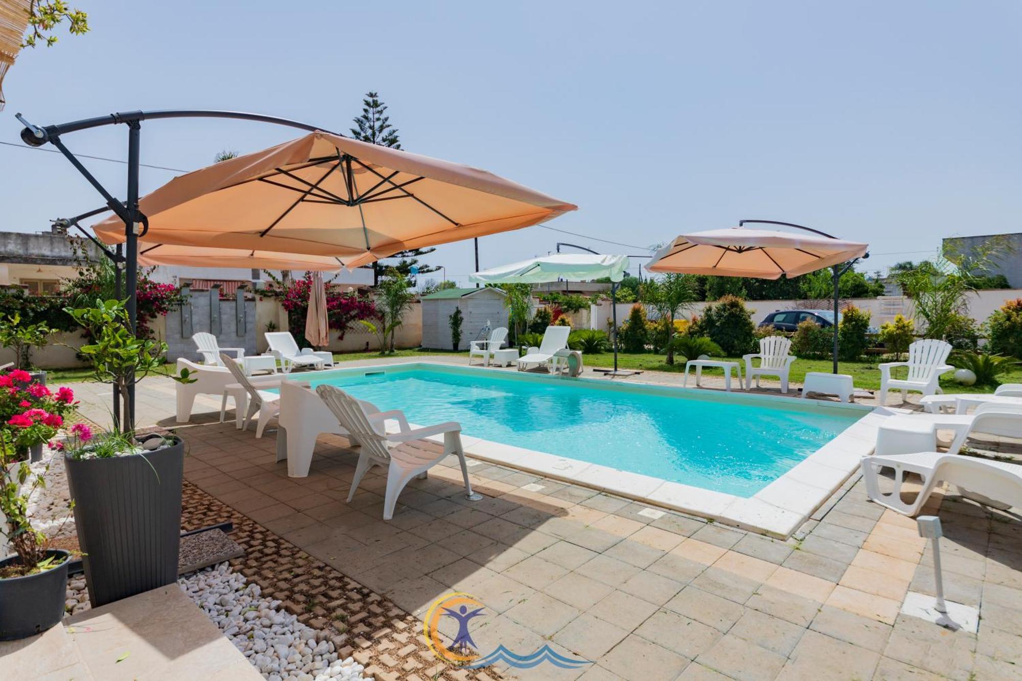 Villa Leonardo San Foca - Room, Pool & Restaurant 외부 사진